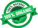 100% organic